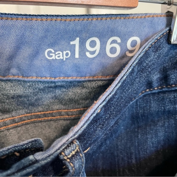 GAP Perfect Boot dark wash denim blue jeans - Picture 3 of 8